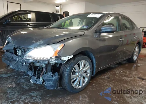 2015 Nissan Sentra Sv z USA, uszkodzony, nr VIN 3N1AB7AP2FL679786